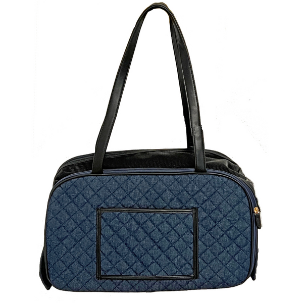 Quilted Soft Sided Travel Pet Carrier – MyGift