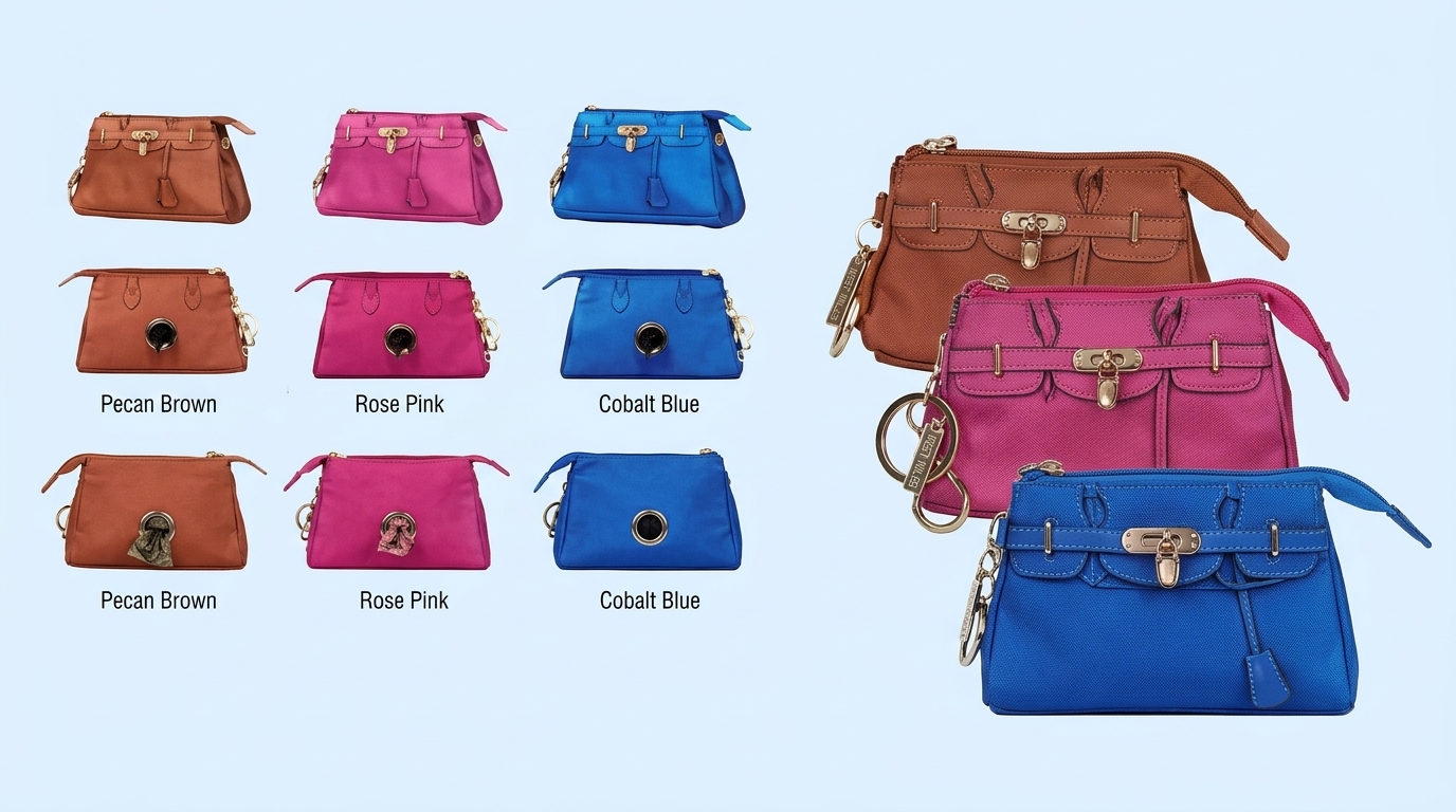 Miles Waste Bag Pouches - Multi Color Collection