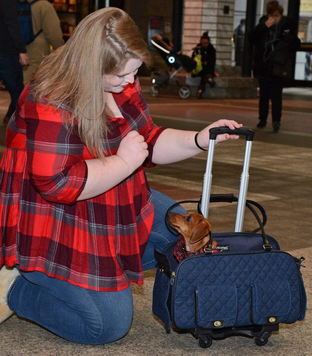 Edgar with Pet-Trek